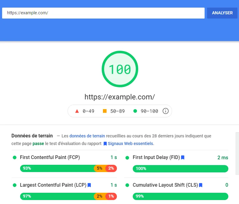 Google PageSpeed Insight