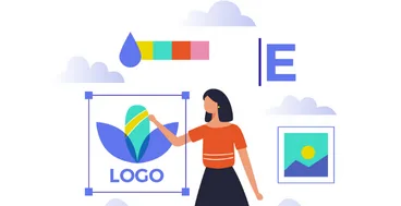 création de logo, éléments de marque pour charte graphique