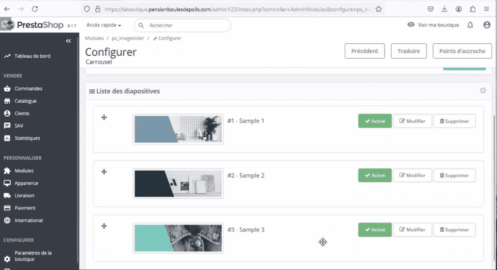Personnaliser Prestashop