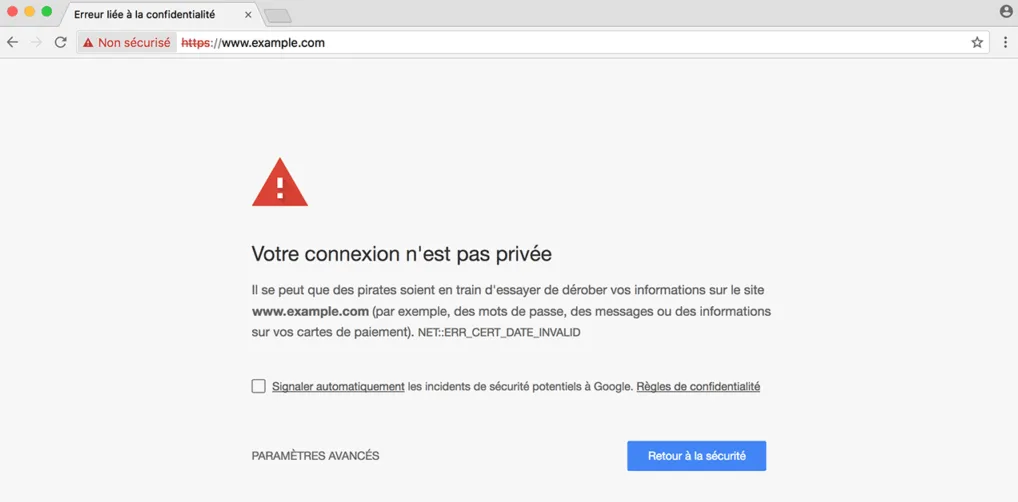 protocole Sécurité HTTPS