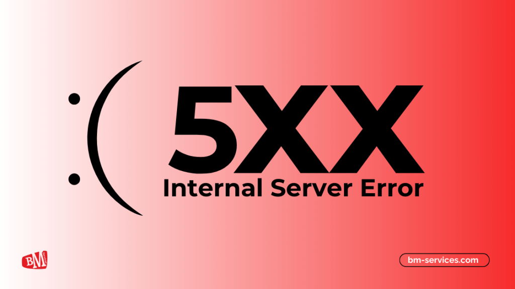 Différentes erreurs 5xx