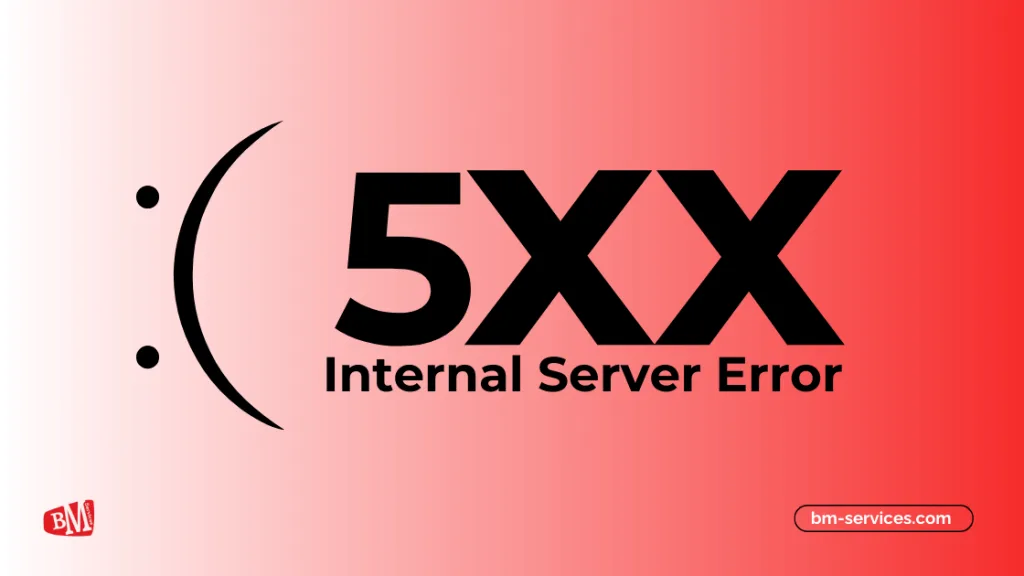 Différentes erreurs 5xx