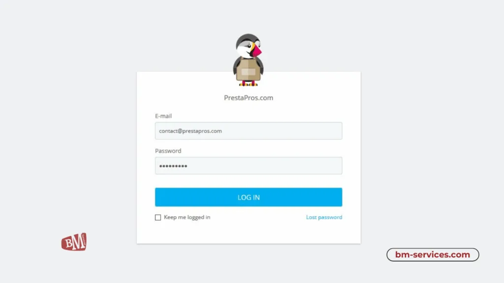 mauvaise gestion des accès login Prestahop